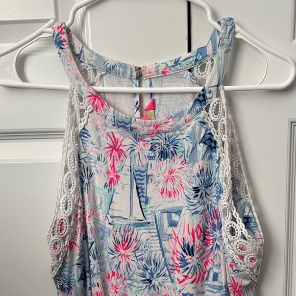 Lilly Pulitzer romper - Picture 2 of 4